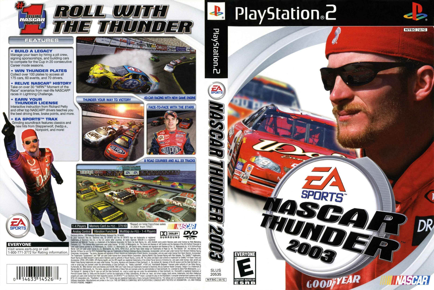 Nascar Thunder 2003 Cover Art - WOI Solutions