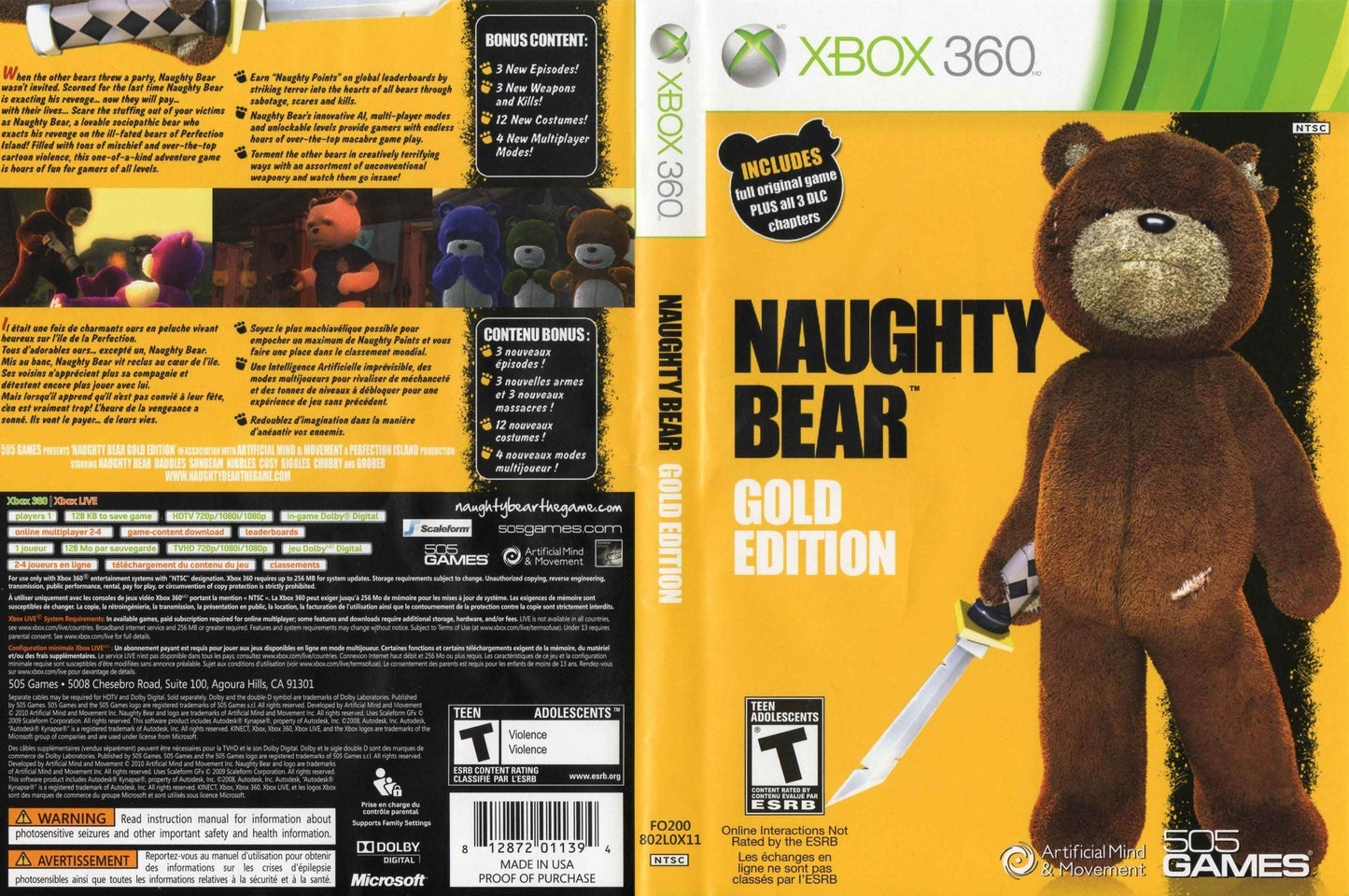 Naughty Bear Cover Art - WOI Solutions