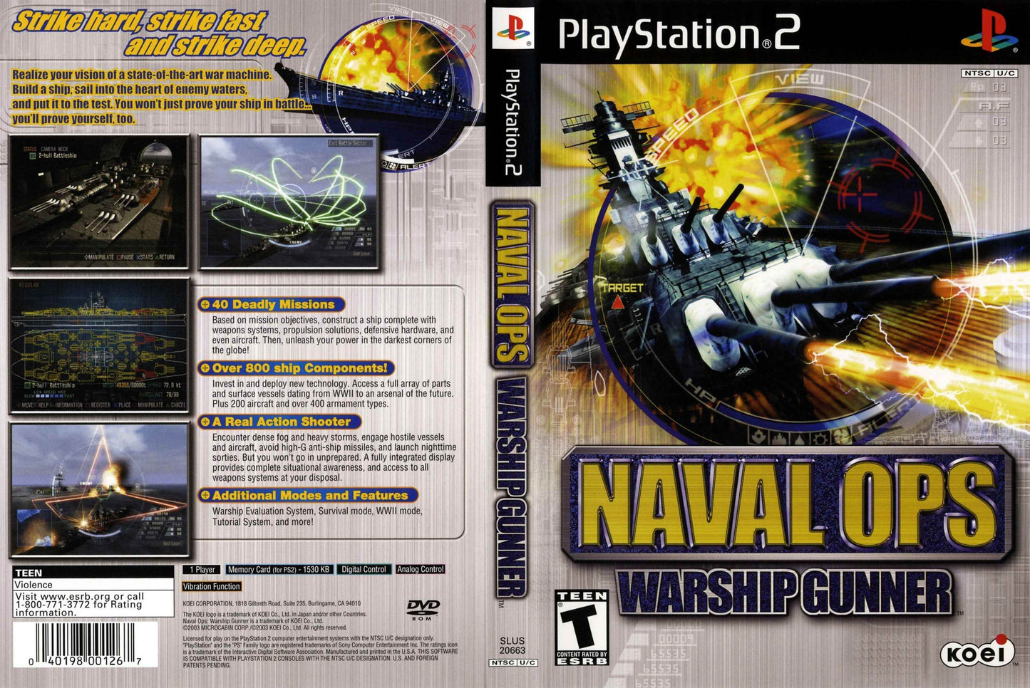 Naval Ops Warship Gunner Cover Art - WOI Solutions