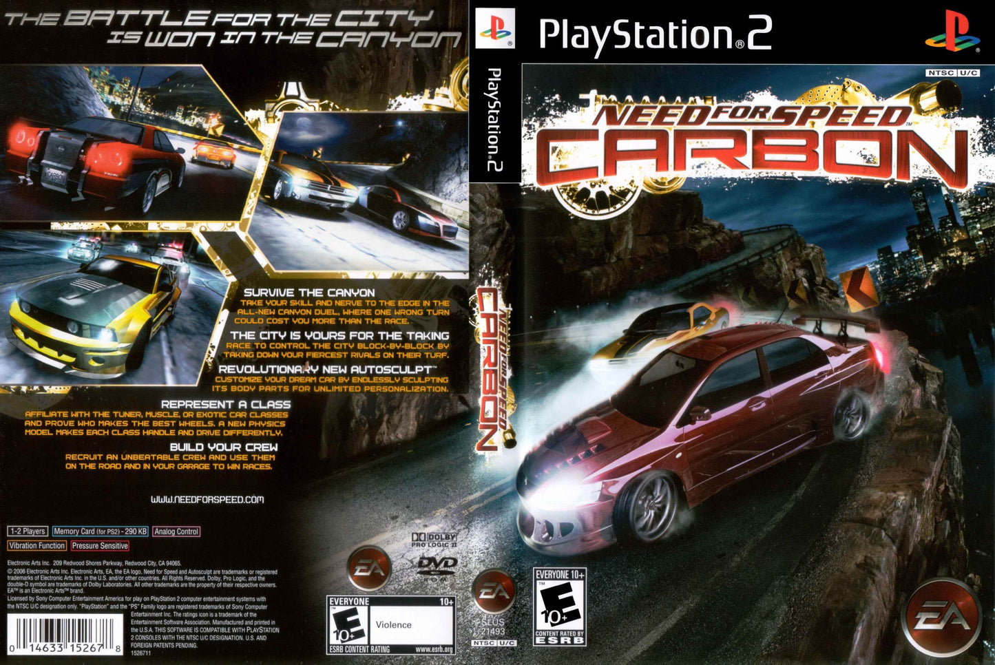 Need For Speed Carbon Cover Art - WOI Solutions