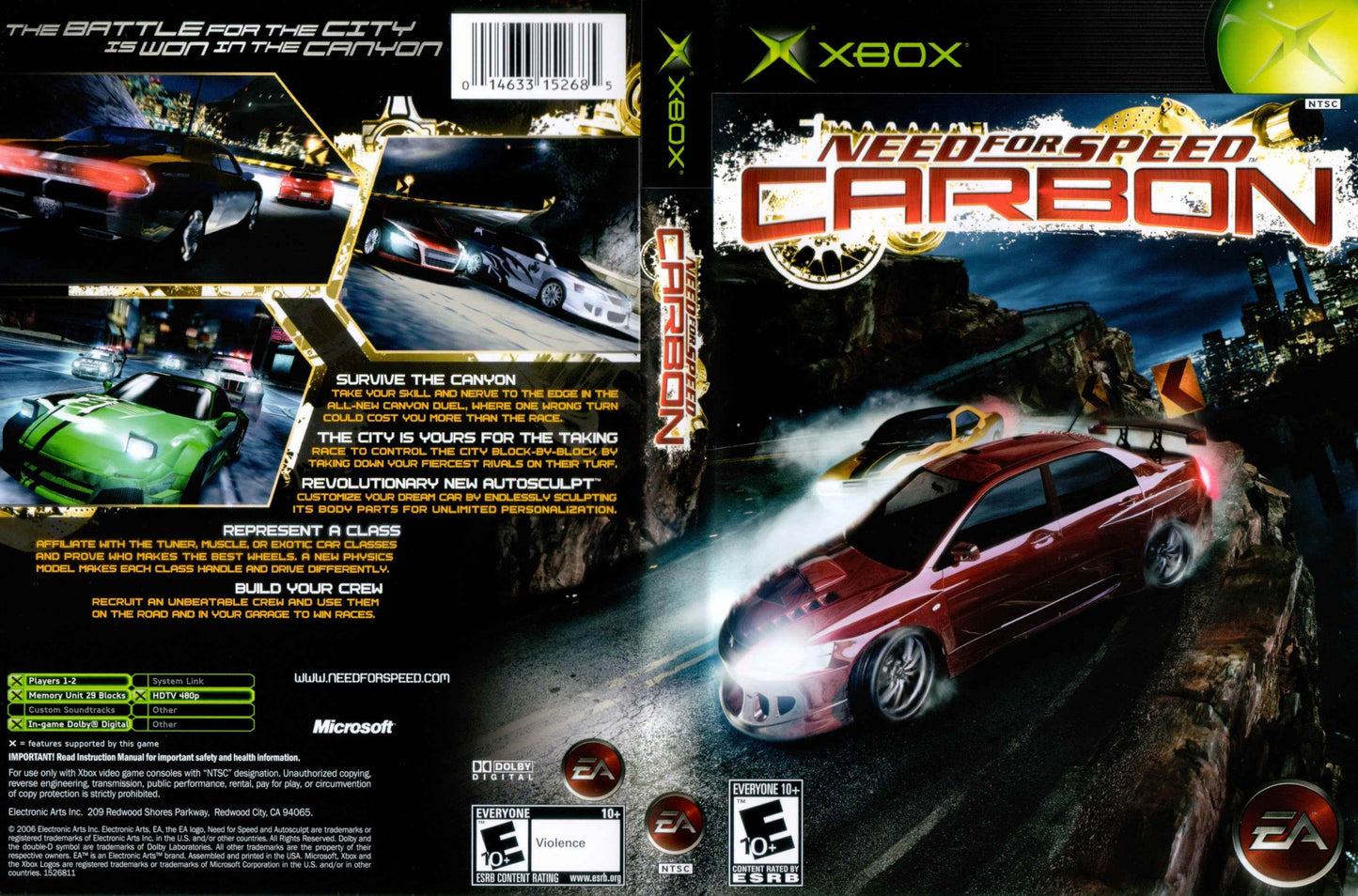 Need For Speed Carbon Cover Art - WOI Solutions