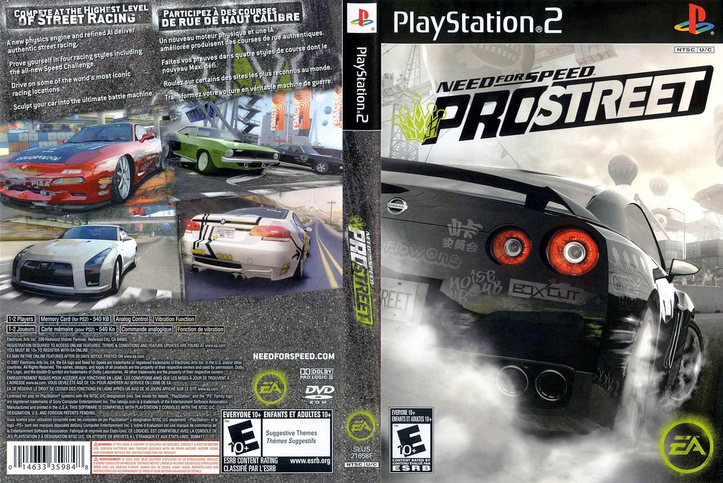 Need For Speed Prostreet Cover Art - WOI Solutions