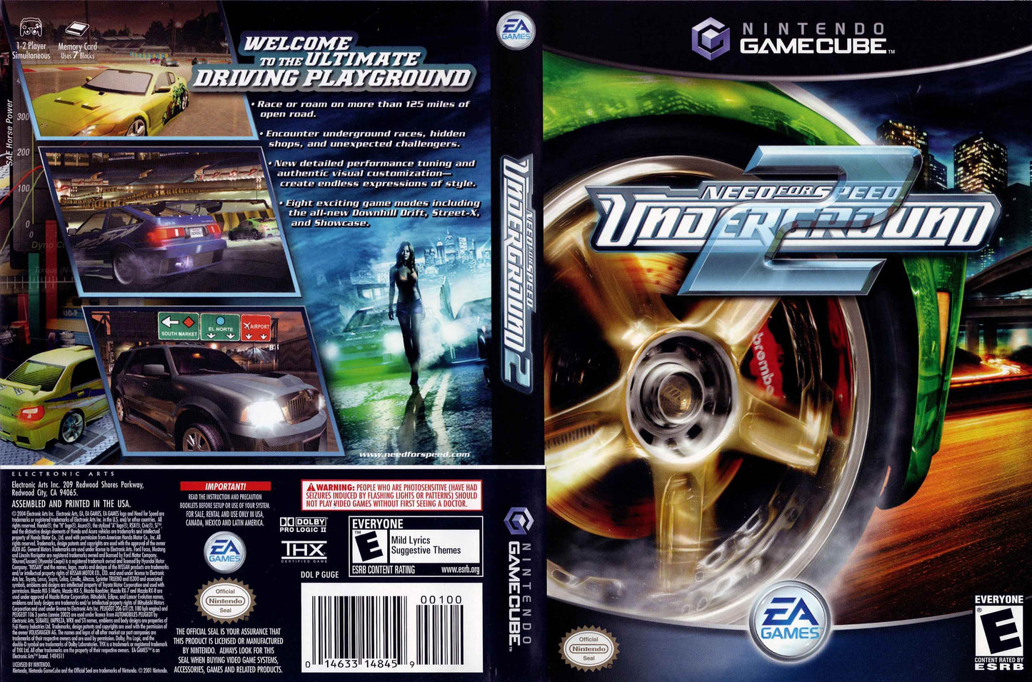 Need For Speed Underground 2 Cover Art - WOI Solutions
