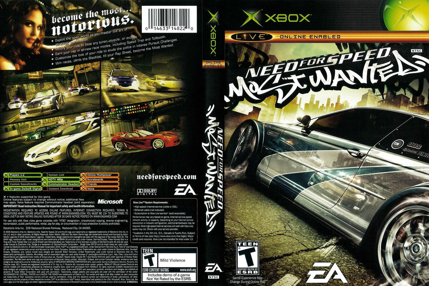 Need for Speed Most Wanted Cover Art - WOI Solutions