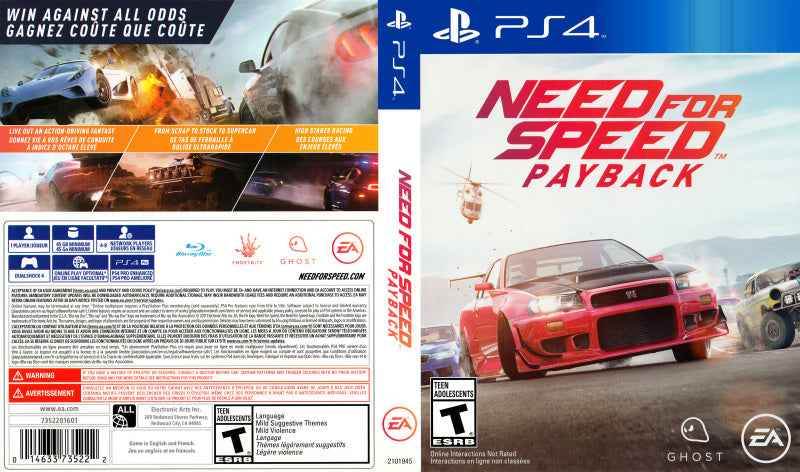 Need for Speed Payback Cover Art - WOI Solutions