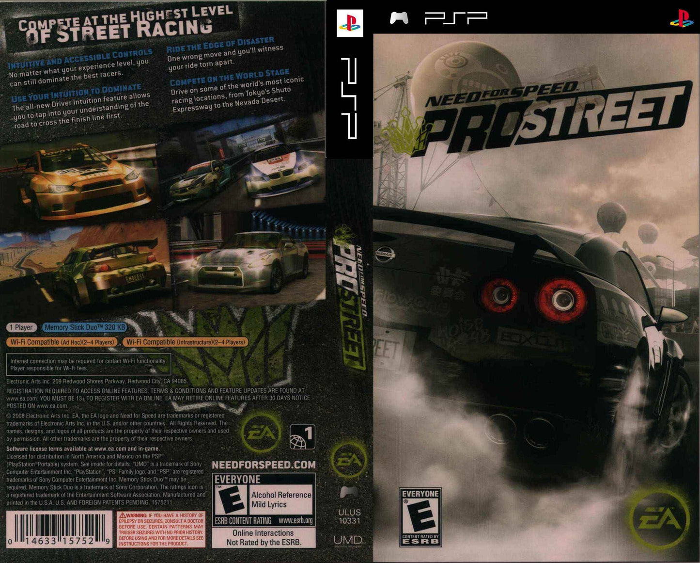 Need for Speed ProStreet Cover Art - WOI Solutions