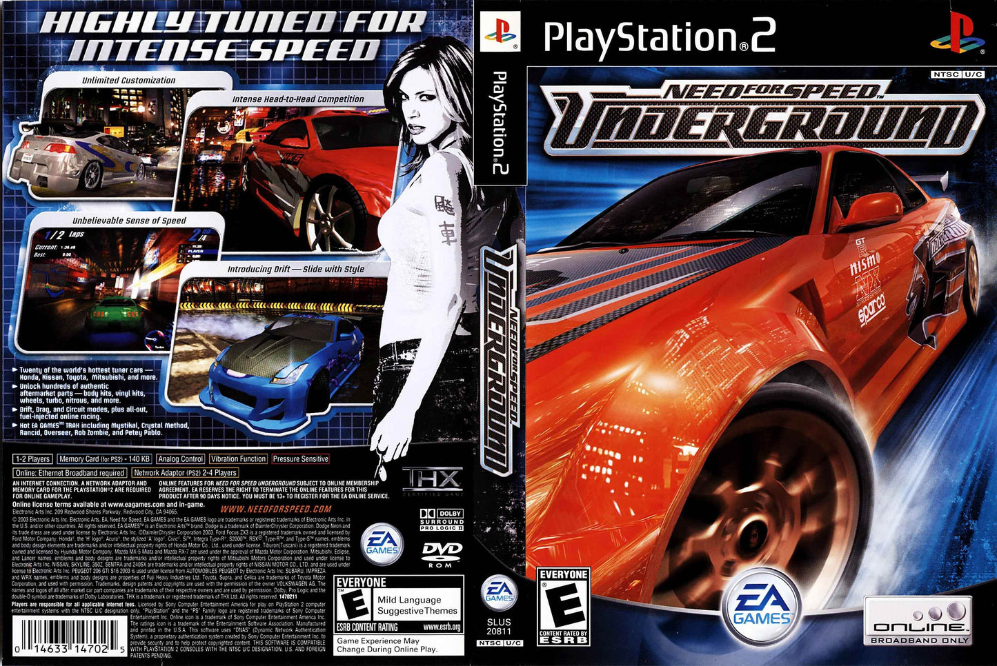 Need For Speed Underground Cover Art - WOI Solutions