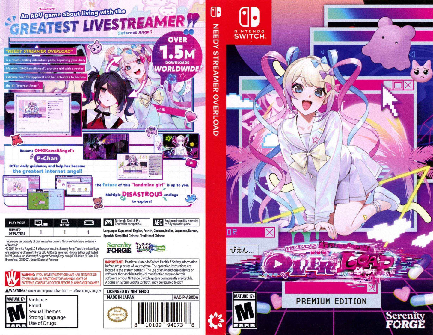 Needy Streamer Overload Cover Art - WOI Solutions