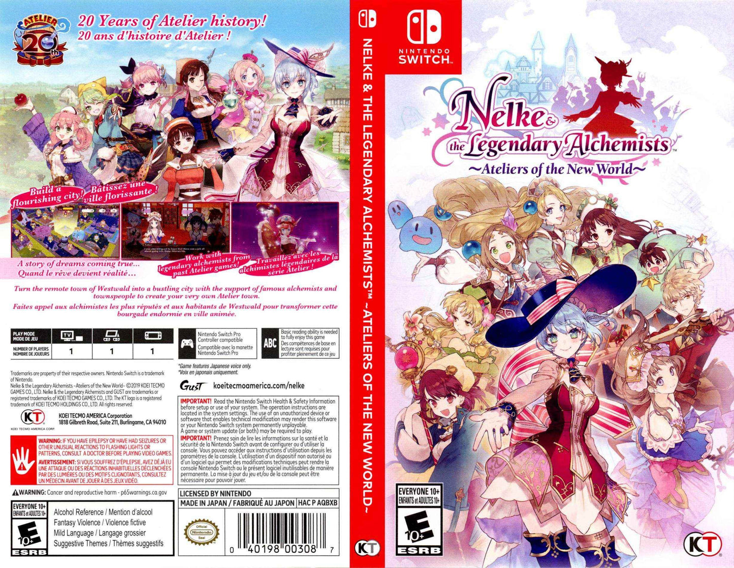 Nelke & the Legendary Alchemists Ateliers of the New World Cover Art - WOI Solutions