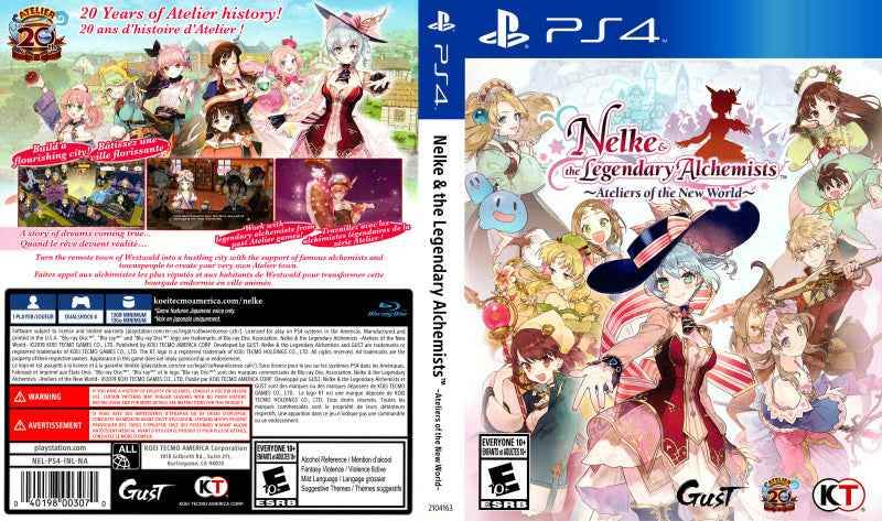 Nelke & the Legendary Alchemists Ateliers of the New World Cover Art - WOI Solutions