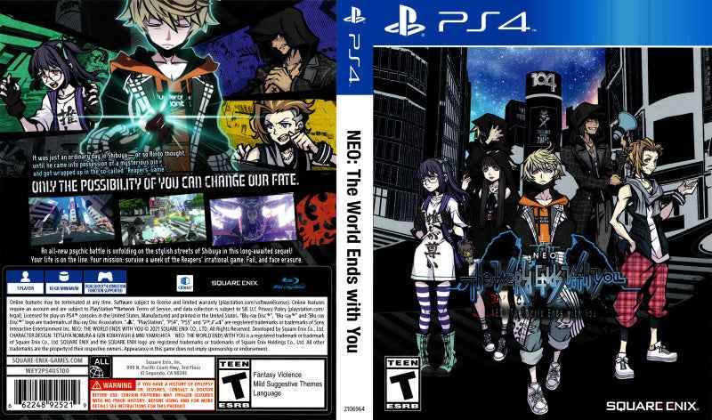 Neo - The World Ends With You Cover Art - WOI Solutions