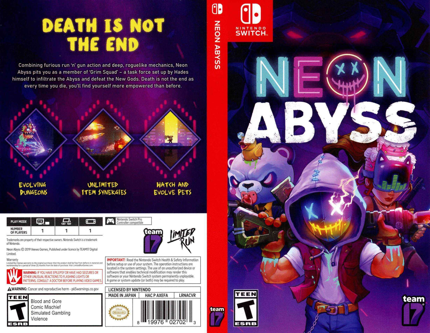 Neon Abyss Cover Art - WOI Solutions