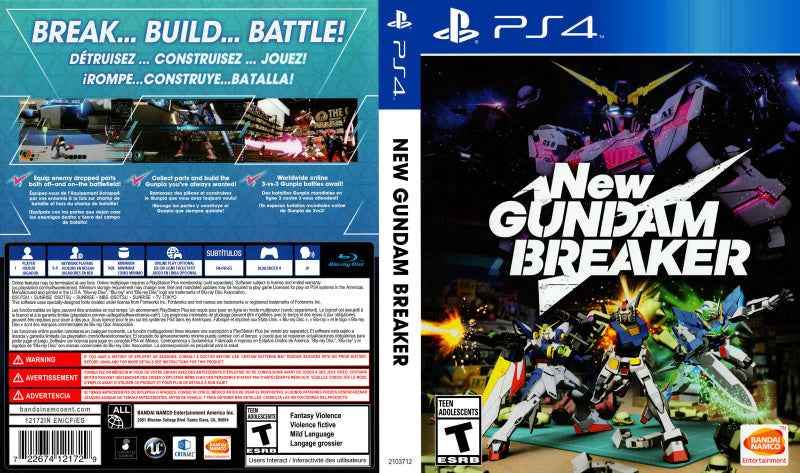 New Gundam Breaker Cover Art - WOI Solutions
