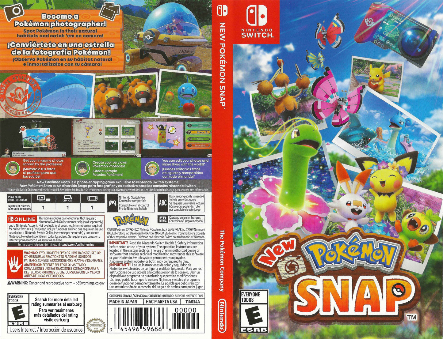 New Pokemon Snap Cover Art - WOI Solutions