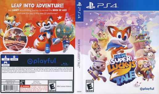 New Super Luckys Tale Cover Art - WOI Solutions