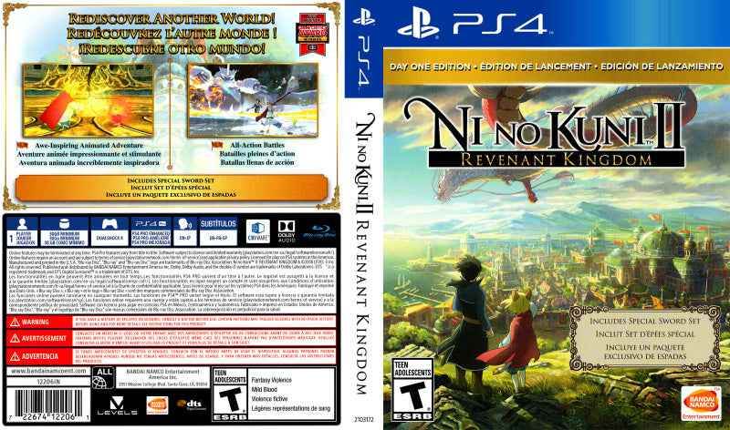 Ni No Kuni II - Revenant Kingdom Cover Art - WOI Solutions