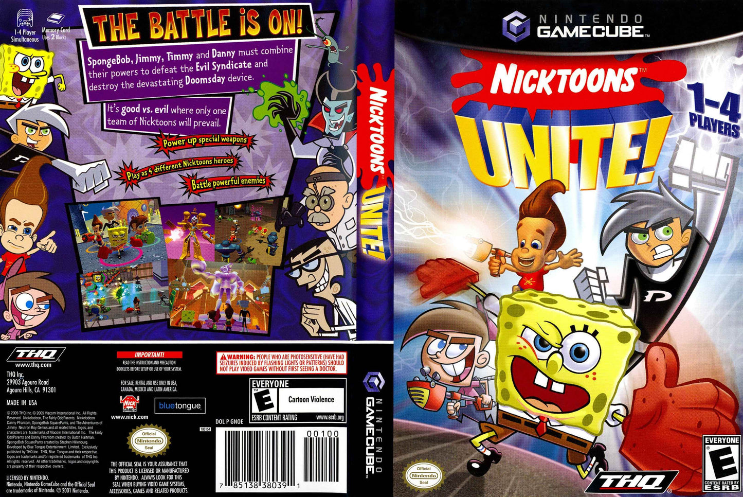 NickToons Unite! Cover Art - WOI Solutions