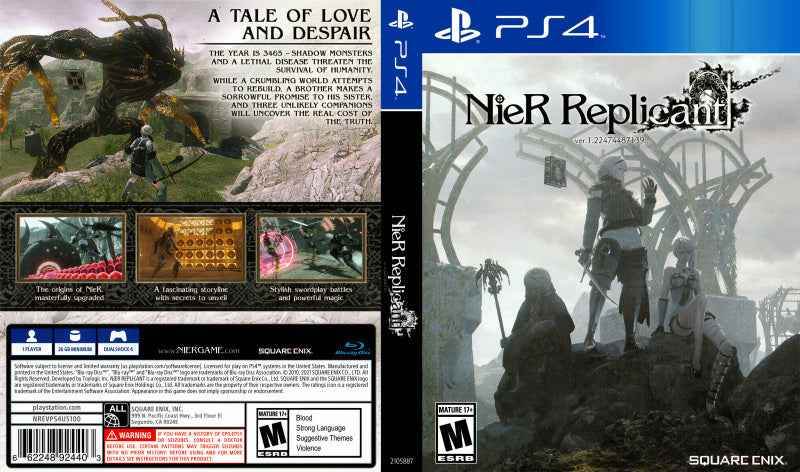Nier Replicant Cover Art - WOI Solutions