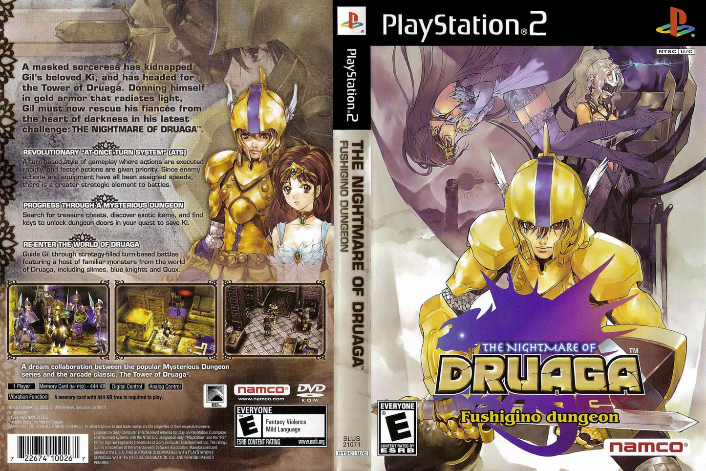 Nightmare Of Druaga Fushigino dungeon, The Cover Art - WOI Solutions