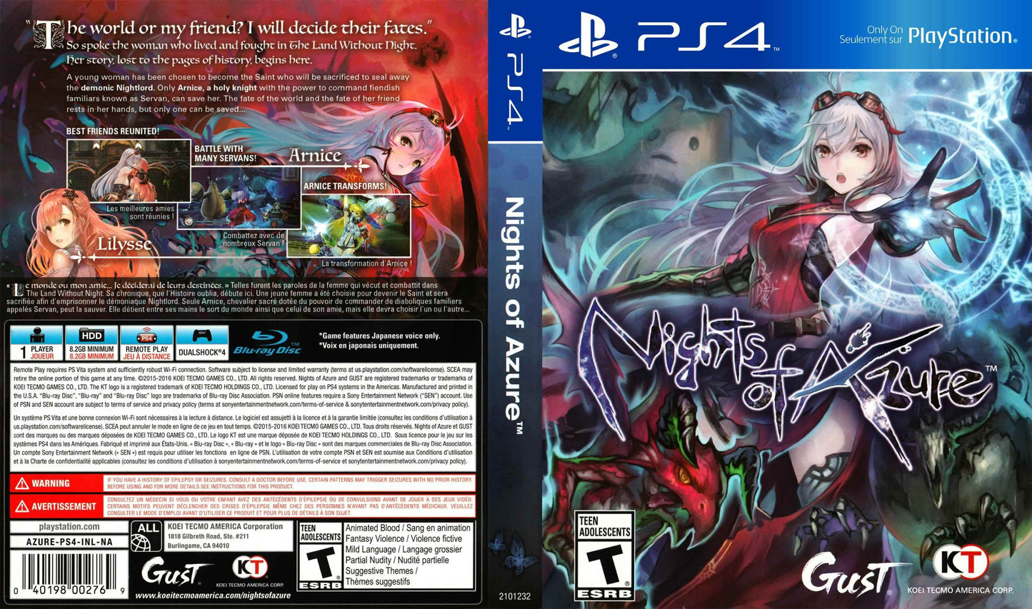Nights of Azure Cover Art - WOI Solutions