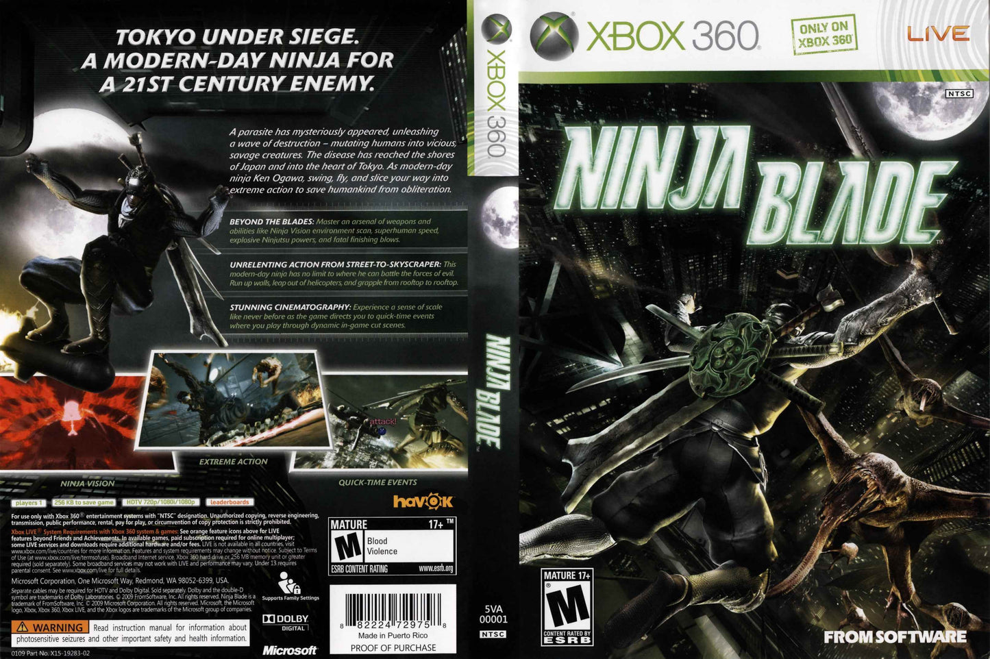 Ninja Blade Cover Art - WOI Solutions