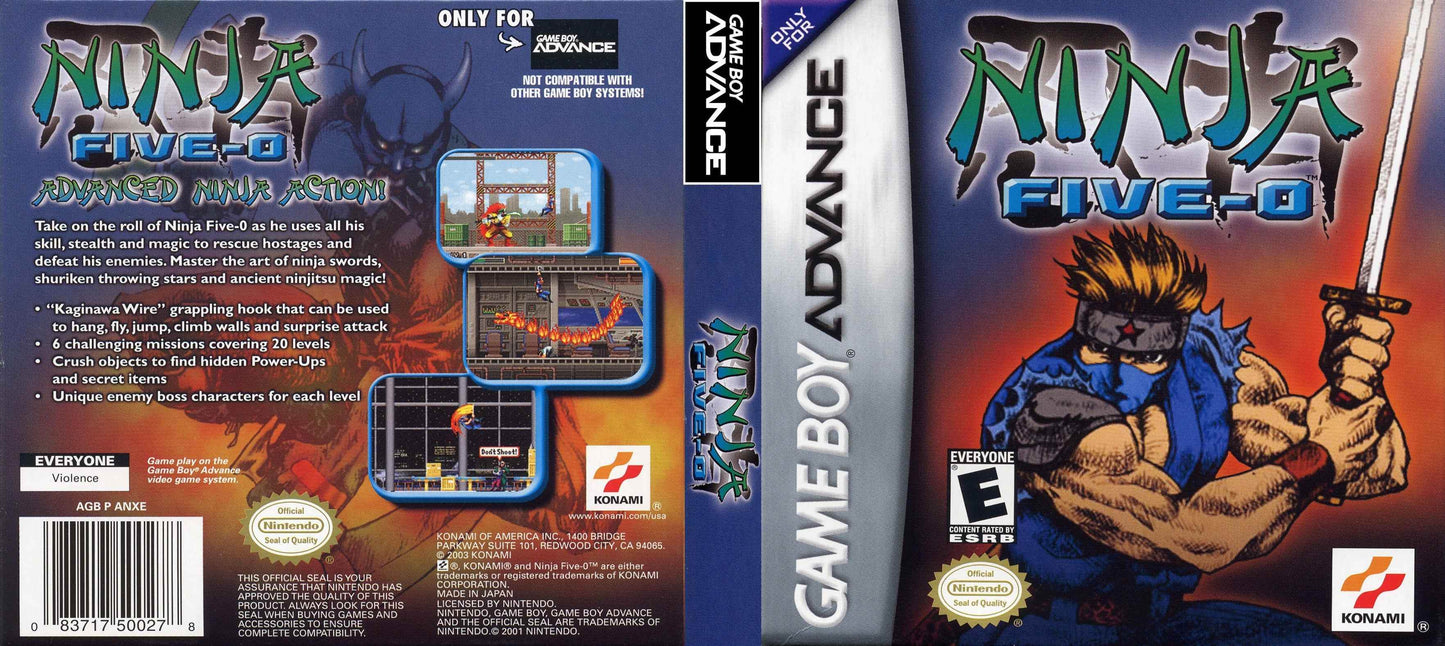 Ninja Five-0 Cover Art - WOI Solutions