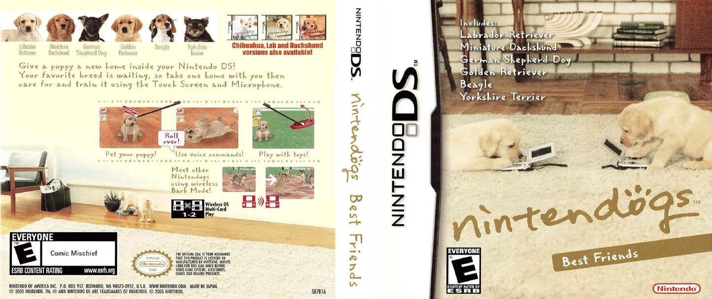 Nintendogs Cover Art - WOI Solutions