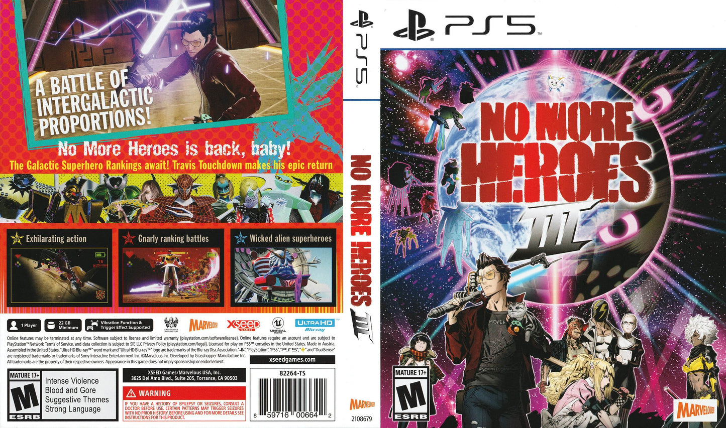No More Heroes III Cover Art - WOI Solutions