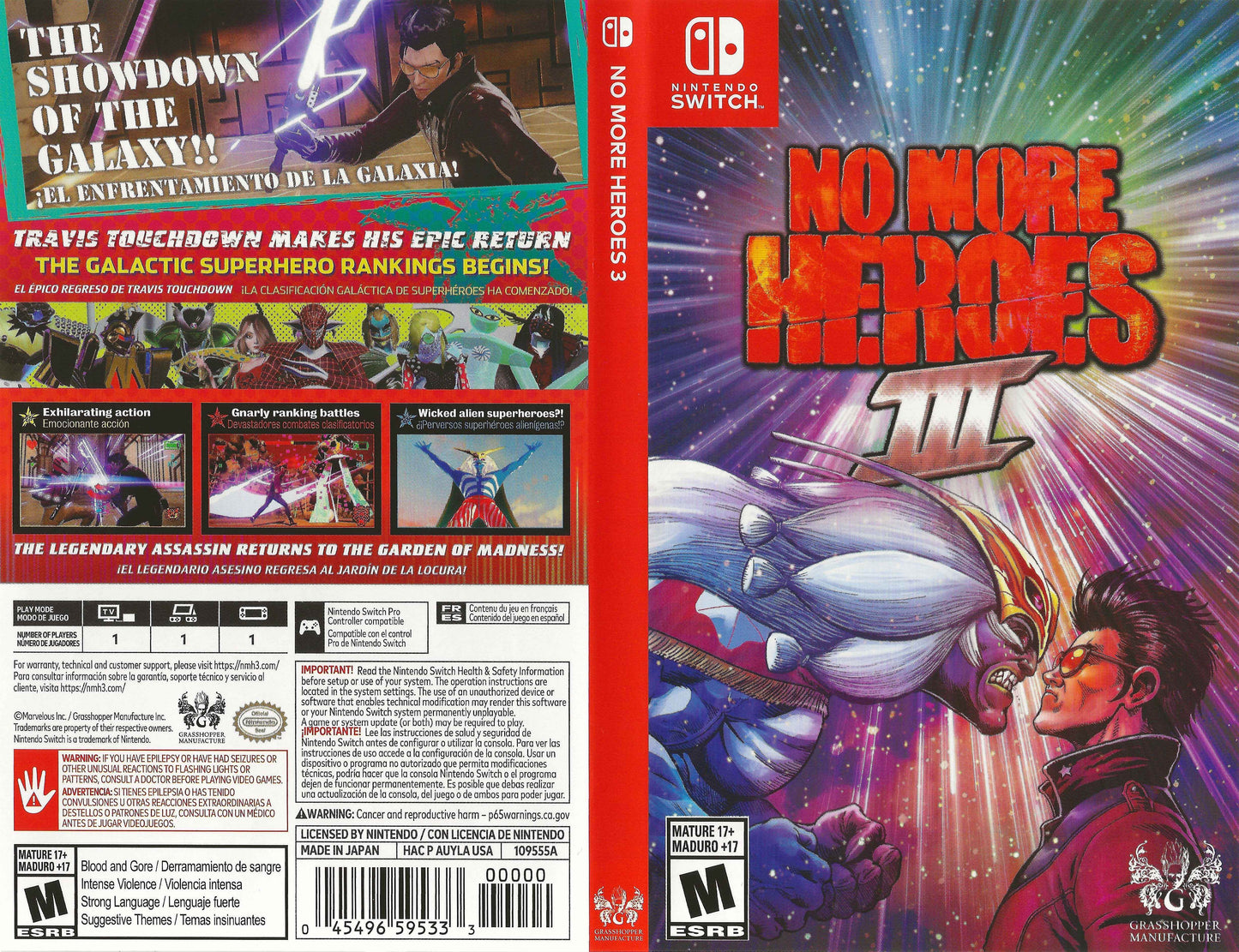 No More Heroes III Cover Art - WOI Solutions