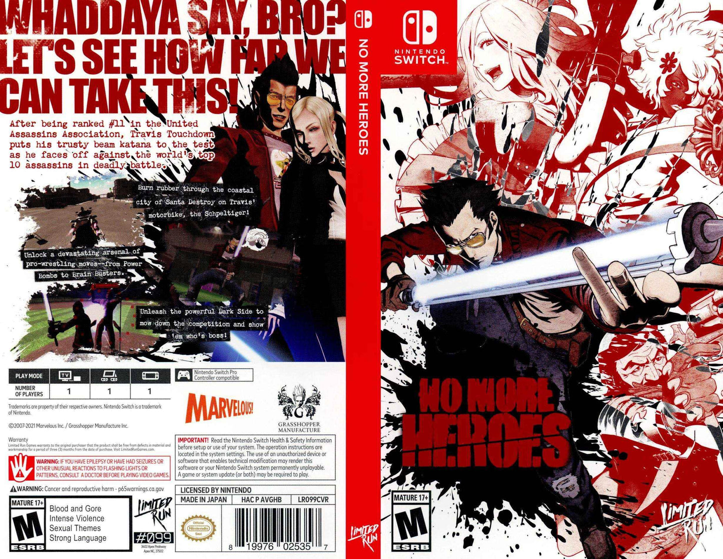 No More Heroes Cover Art - WOI Solutions