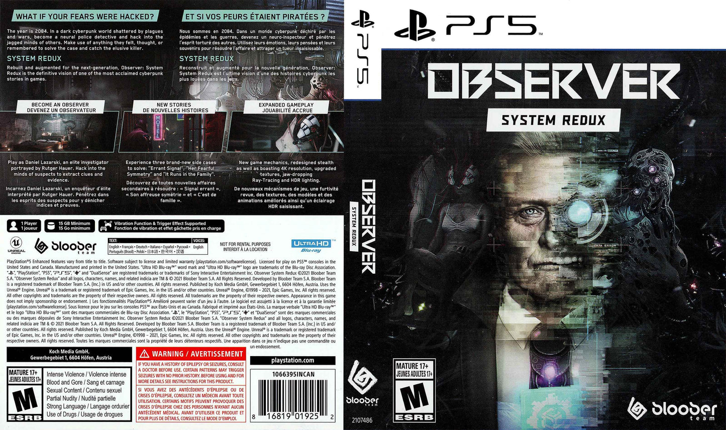 Observer System Redux Cover Art - WOI Solutions