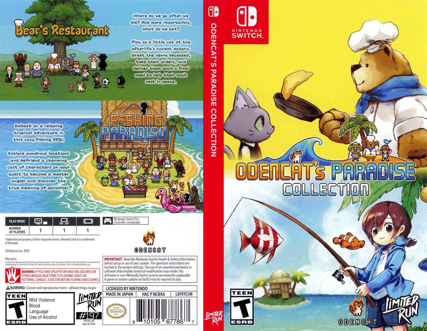 Odencat's Paradise Collection Cover Art - WOI Solutions