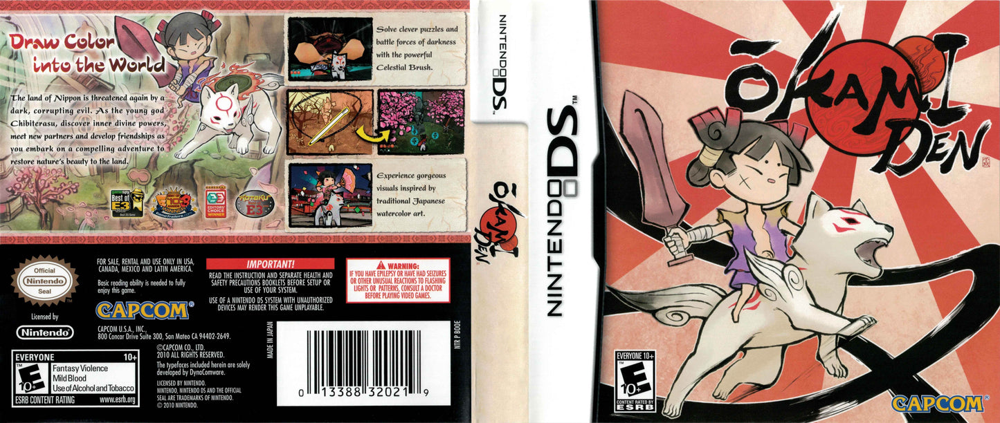 Okamiden Cover Art - WOI Solutions