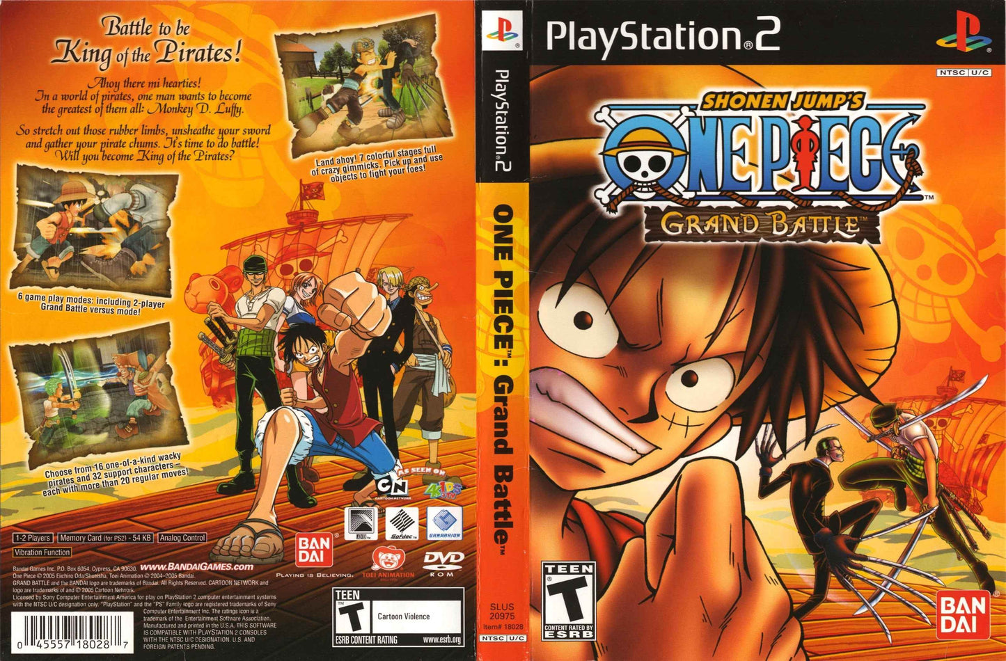 One Piece Grand Battle Cover Art - WOI Solutions
