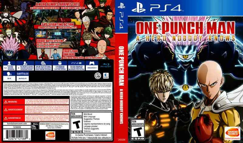 One Punch Man - A Hero Nobody Knows Cover Art - WOI Solutions