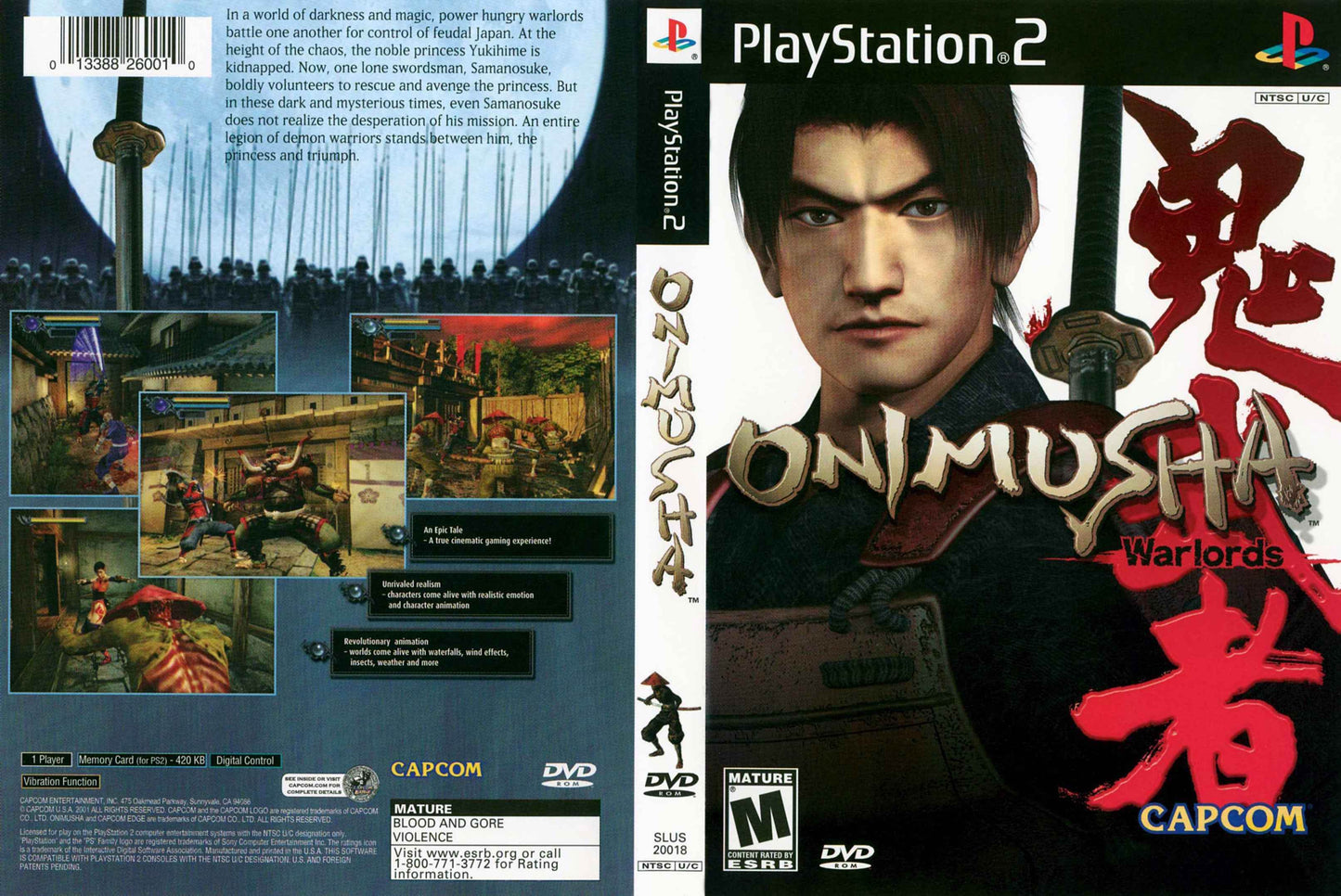 Onimusha Cover Art - WOI Solutions
