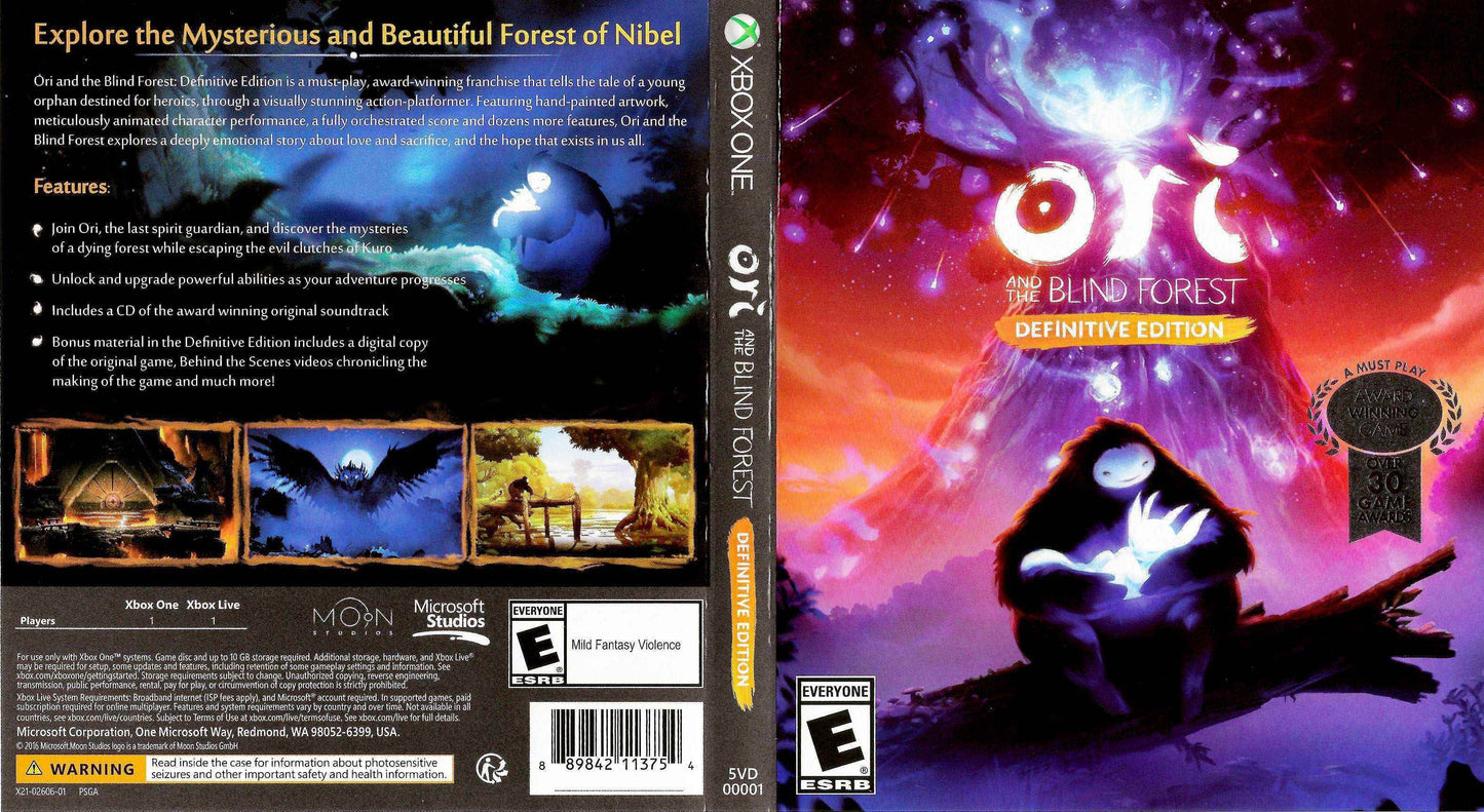 Ori and the Blind Forest Cover Art - WOI Solutions