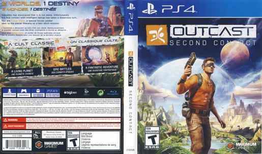 Outcast Second Contact Cover Art - WOI Solutions