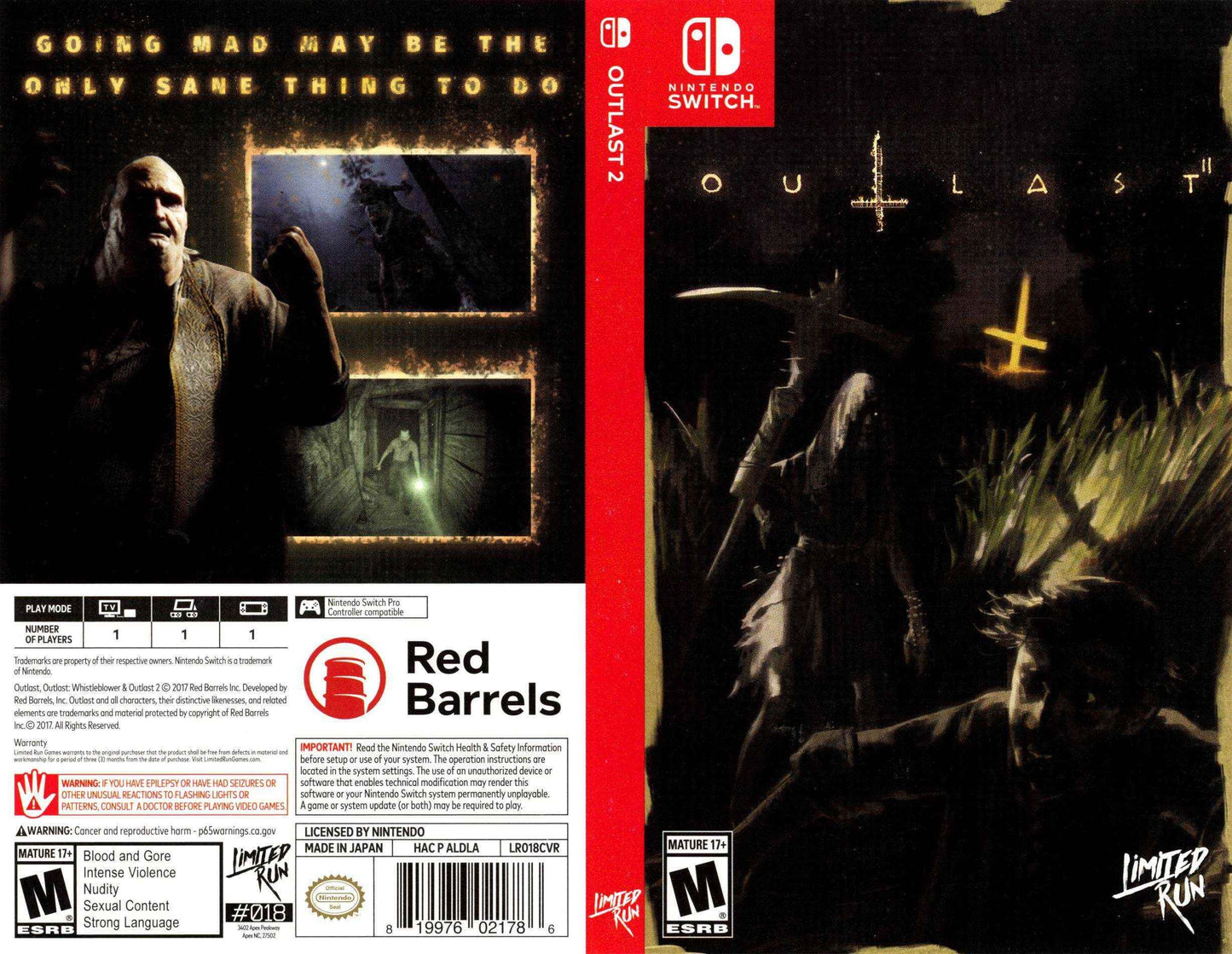 Outlast 2 Cover Art - WOI Solutions