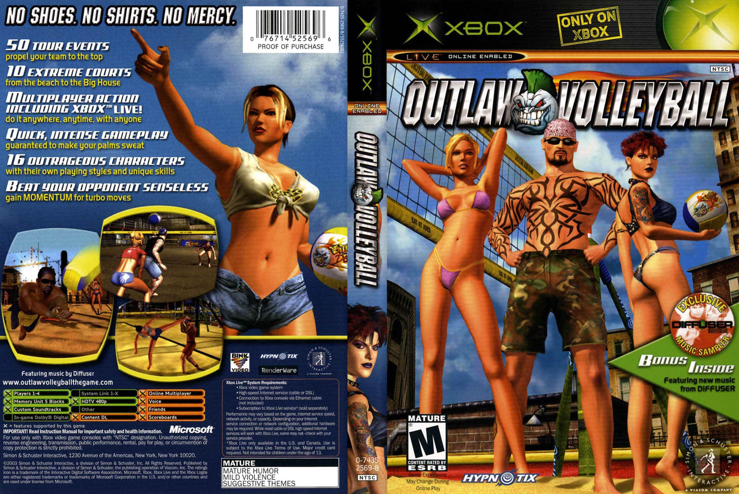 Outlaw Volleyball Cover Art - WOI Solutions