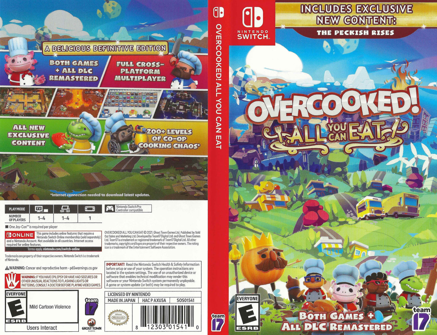 Overcooked! All You Can Eat Cover Art - WOI Solutions