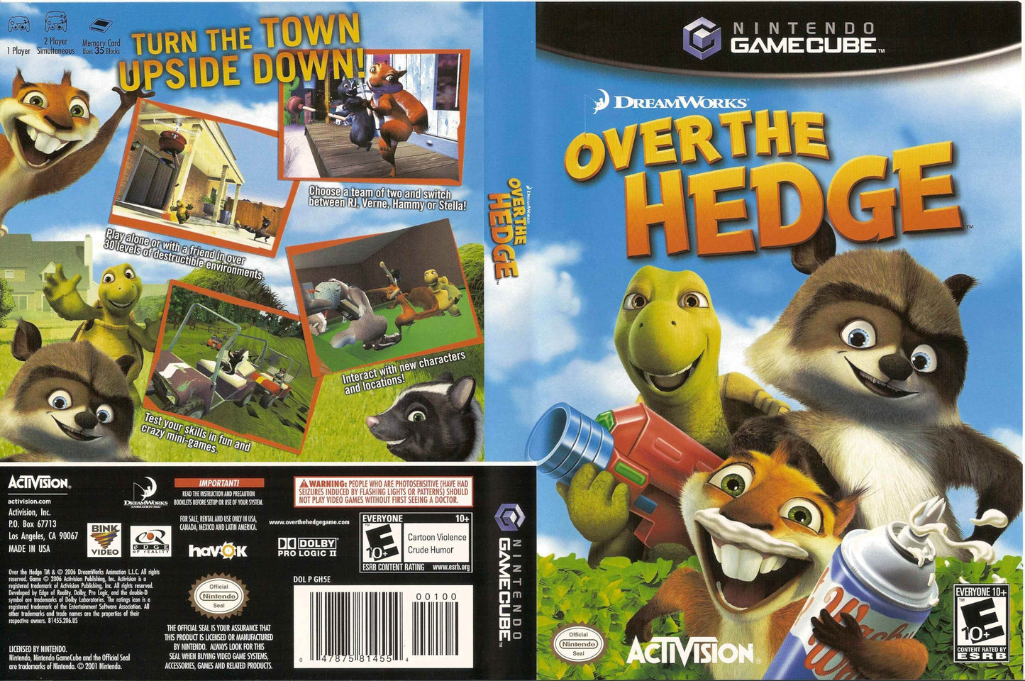 Over the Hedge Cover Art - WOI Solutions