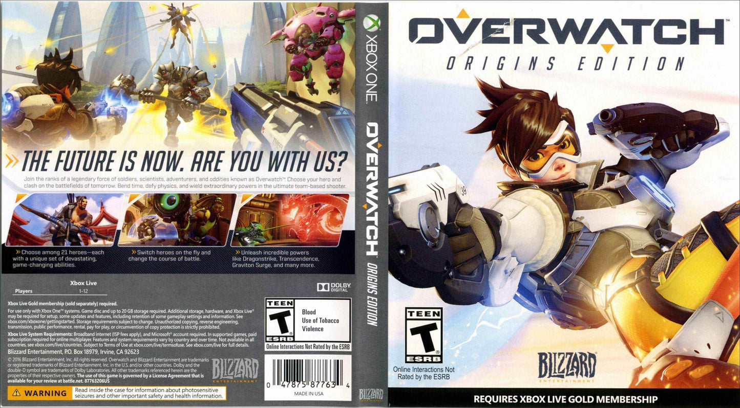 Overwatch Origins Edition Cover Art - WOI Solutions