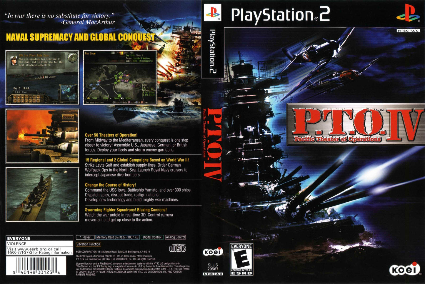 P.T.O. IV Pacific Theater Of Operations Cover Art - WOI Solutions
