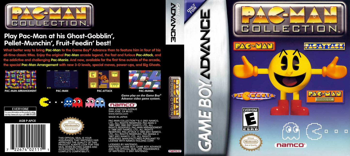 Pac-Man Collection Cover Art - WOI Solutions