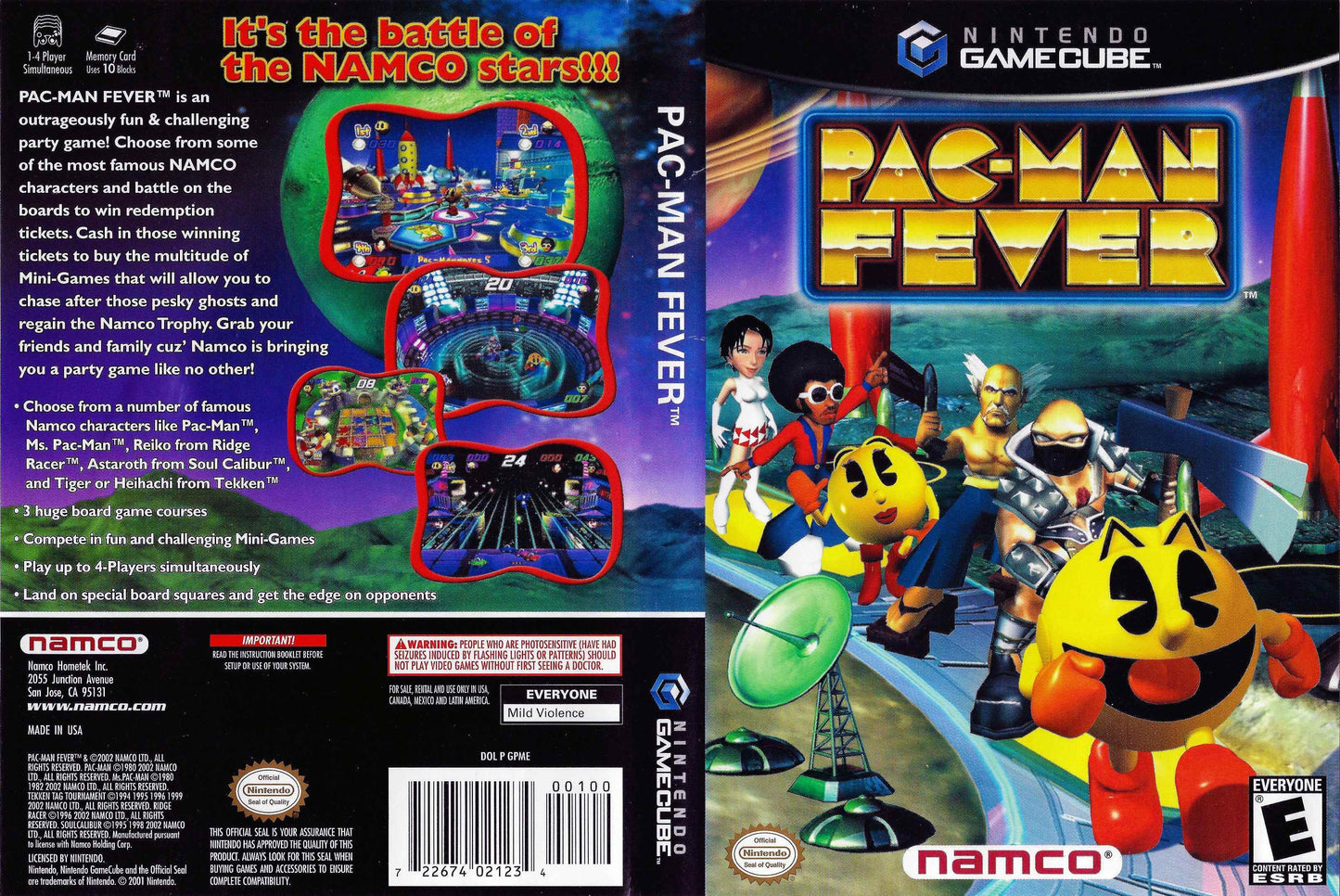 Pac-Man Fever Cover Art - WOI Solutions