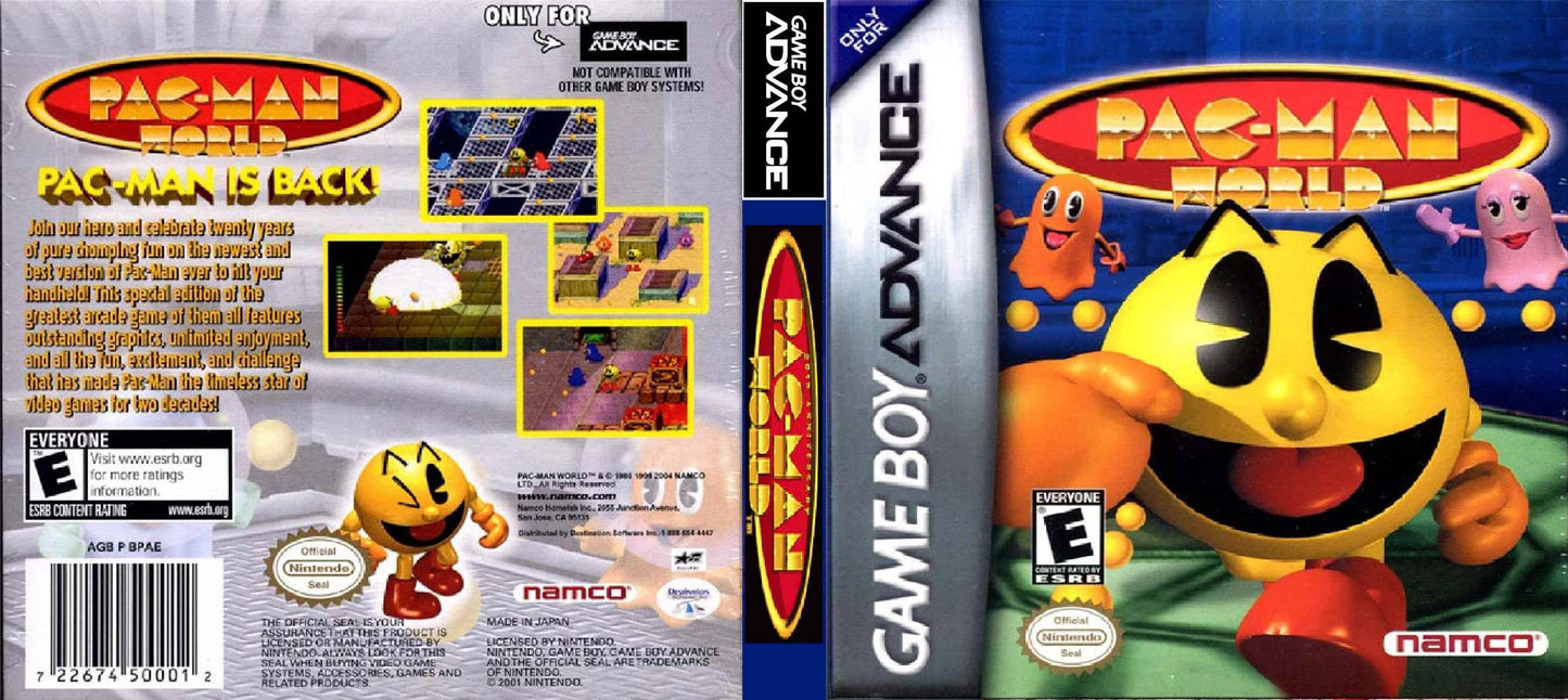 Pac-Man World Cover Art - WOI Solutions