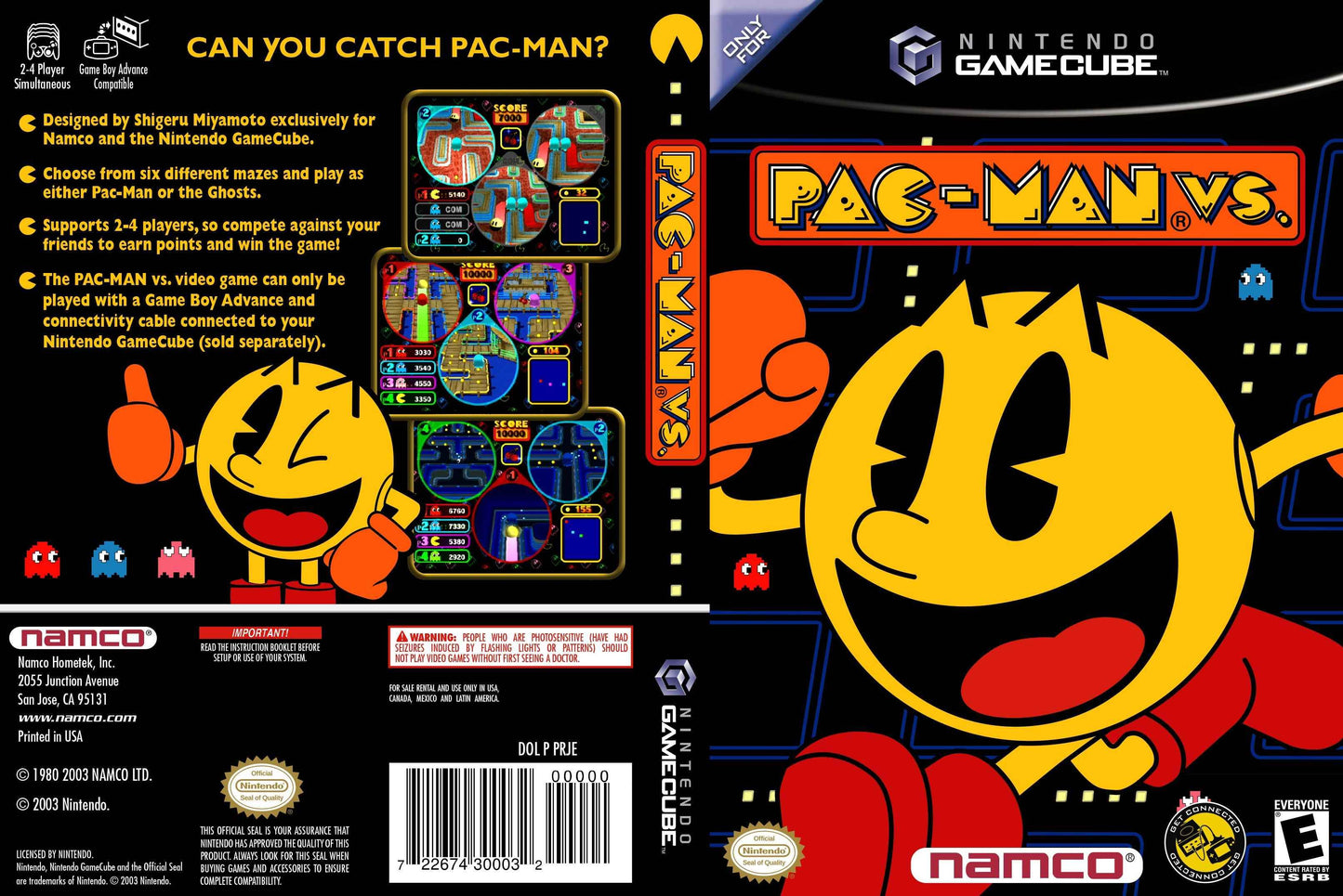 PacMan Vs Cover Art - WOI Solutions