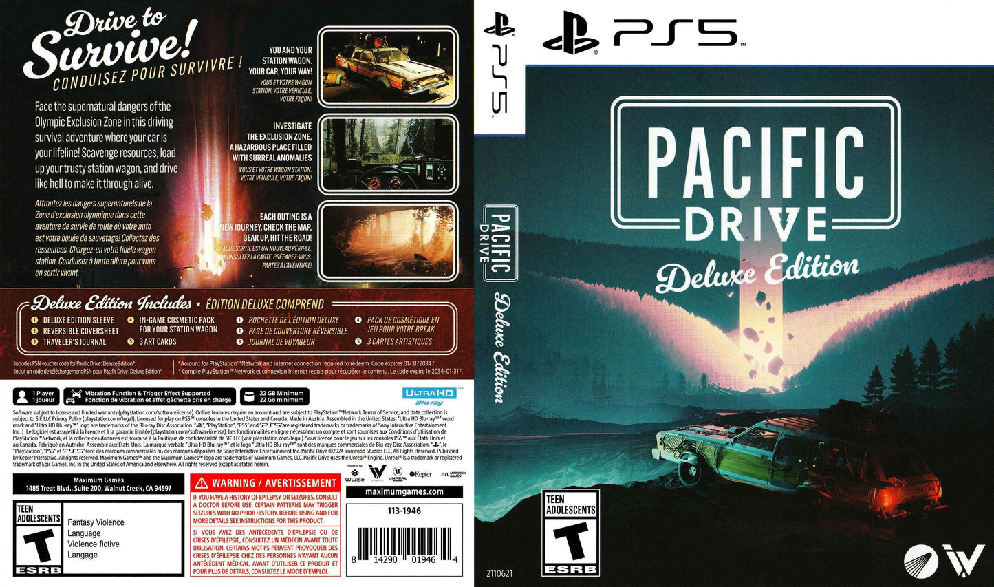 Pacific Drive - Deluxe Edition Cover Art - WOI Solutions