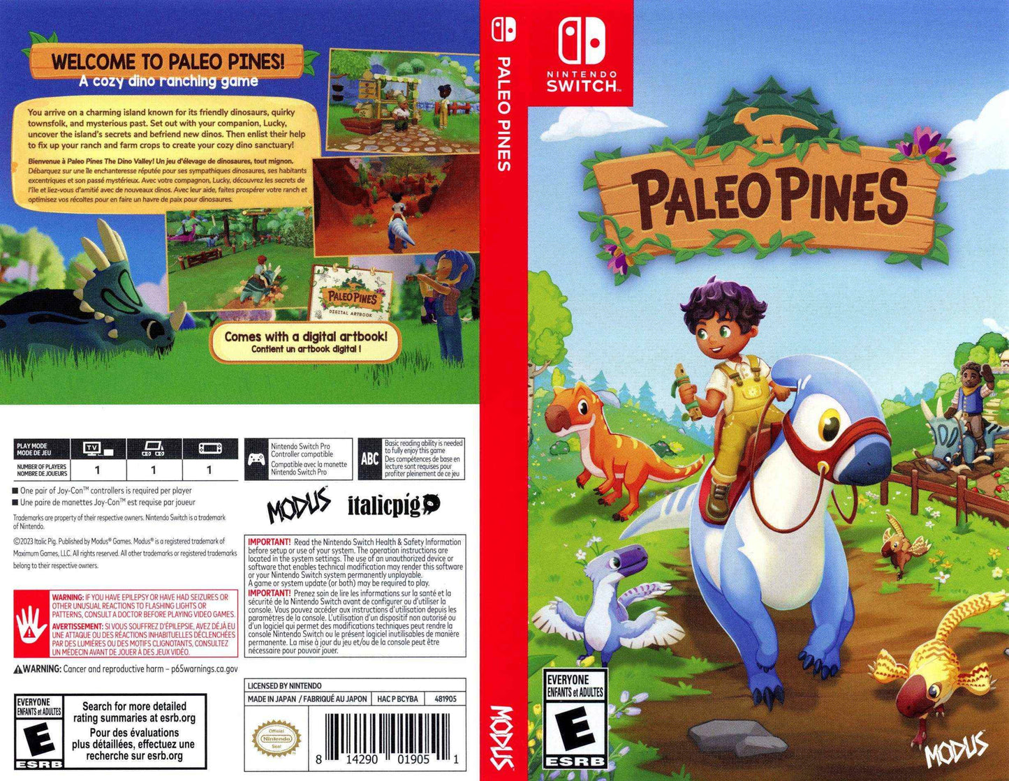 Paleo Pines Cover Art - WOI Solutions